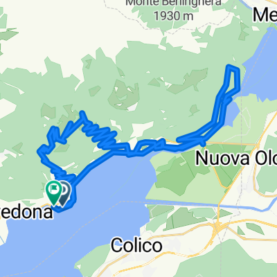 Via Case Sparse, Domaso nach Corso Giuseppe Garibaldi, Domaso