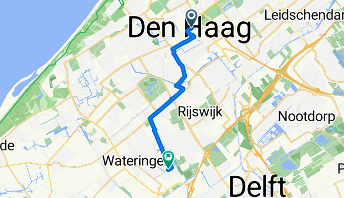 Voorhout, Den Haag naar Middenweg, Den Haag