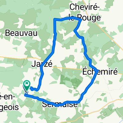 Route de Bouée, Jarzé Villages à Route de Bouée, Jarzé Villages