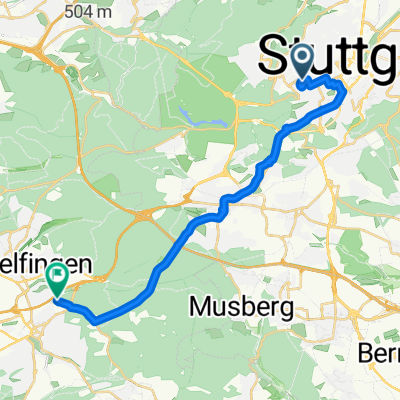 Rotenwaldstraße 47B nach Goldberg