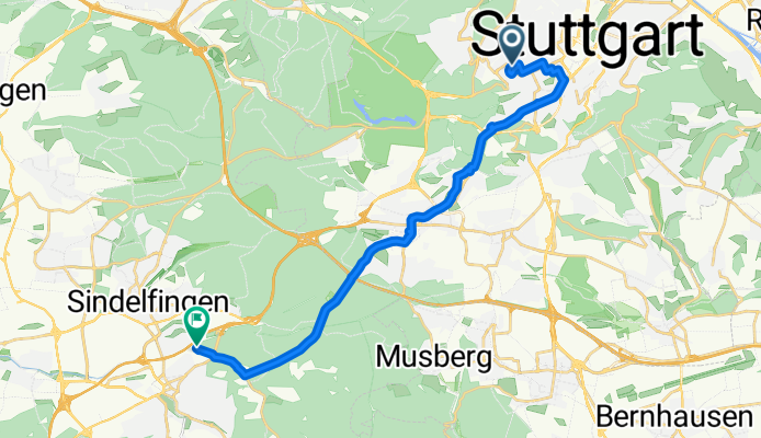 Rotenwaldstraße 47B nach Goldberg