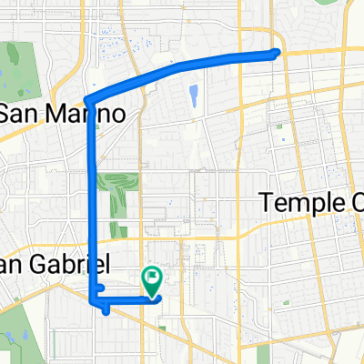 Santa Fe Ave, San Gabriel to Santa Fe Ave, San Gabriel