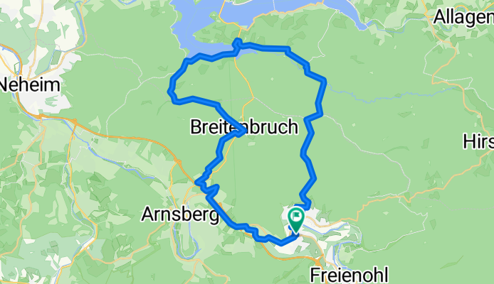 MTB-Tour, Oeventrop, Uentrop,Gut Wichel, Schreppenberg, Breitenbruch, Möhnesee, Tor Haus, Neuhaus, Kreuz-Eiche, Herfweg, Oeventrop.