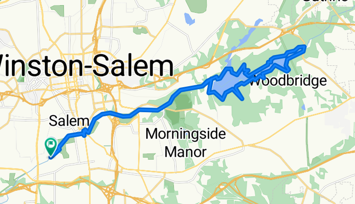 South Central, Winston-Salem to South Central, Winston-Salem