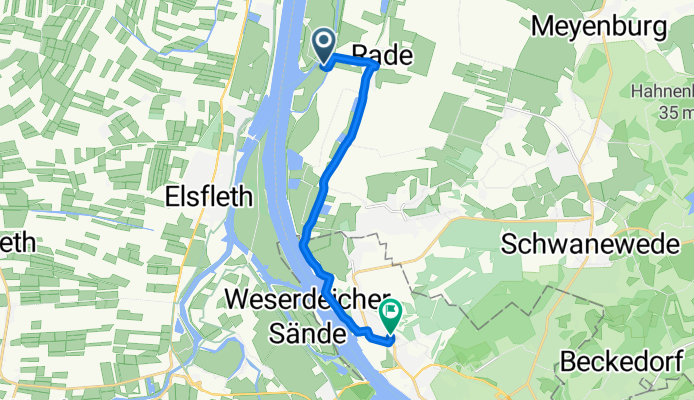 Inselstraße, Schwanewede nach Farger Straße, Bremen