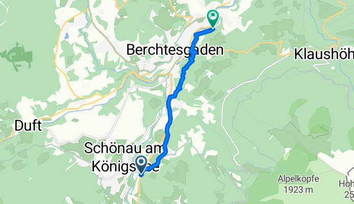 CP Mühleiten - Salzbergwerk Berchtesgarden