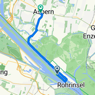 Donaustadt, Wien nach Oberdorfstraße, Wien