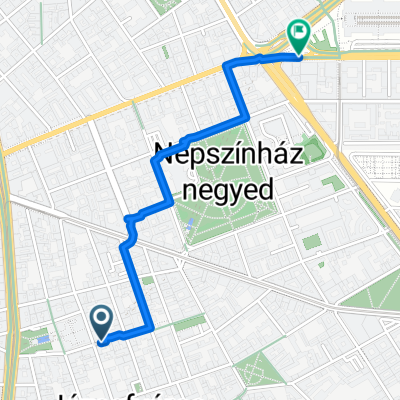 Rákóczi tér to Festetics György utca