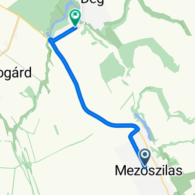 Rákóczi Ferenc út, Mezőszilas - Enyingi utca, Dég