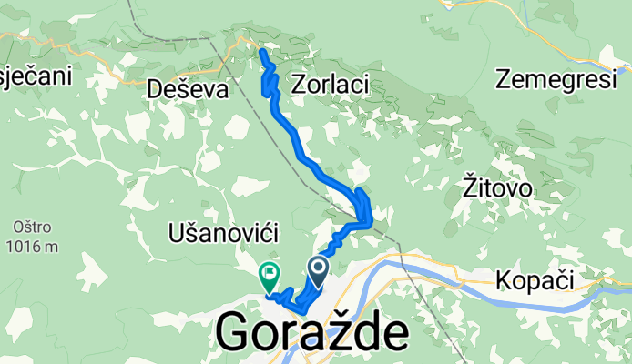 Površnica-Jabuka-Površnica-Goražde