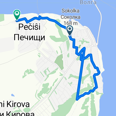 From Verkhneuslonskoye to Pechishchinskoye