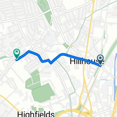 Route from Huddersfield