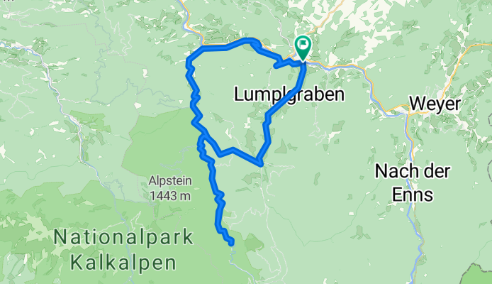 Großer Bach – Große Klaushütte Runde von Großraming