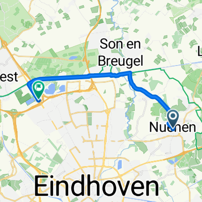 Van Lenthof, Nuenen naar Eindhovenseweg-Zuid, Best
