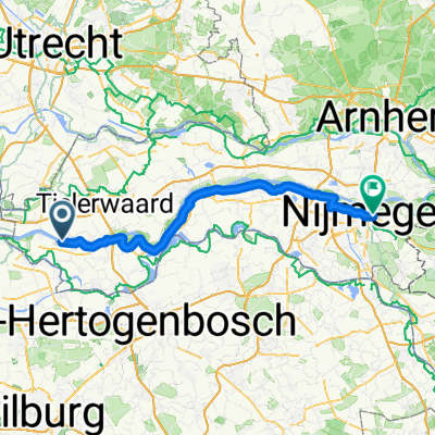 Waaldijk, Zuilichem nach Kelfkensbos, Nijmegen