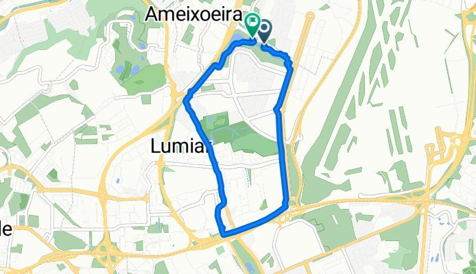 De Av. Nuno Krus Abecassis a Av. Nuno Krus Abecassis