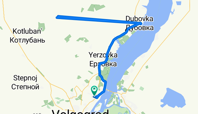 От улица Дзержинского до улица Дзержинского