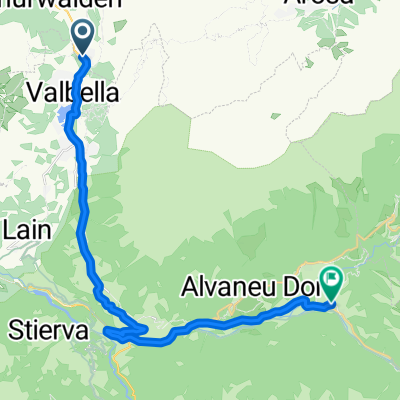 Hauptstrasse nach Bahnhofstrasse