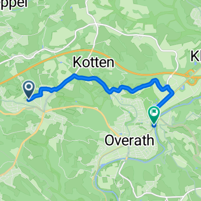 Neuenhauser Straße, Overath nach Josefshöhe, Overath