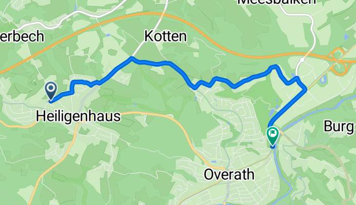 Neuenhauser Straße, Overath nach Josefshöhe, Overath