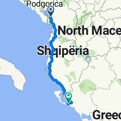 Von Shkodra bis Igoumenitsa