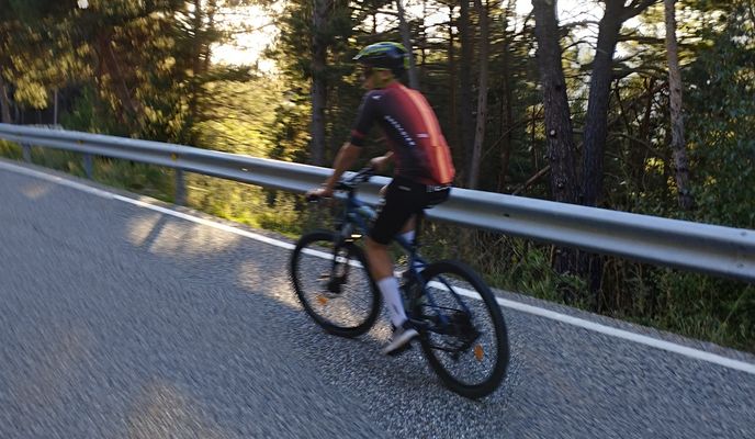 Photo 1 of the Bikemap route "casa-mirador de la peguera"