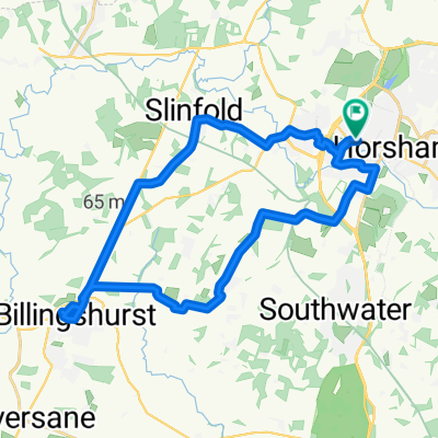 Guildford Road, Horsham to Guildford Road, Horsham