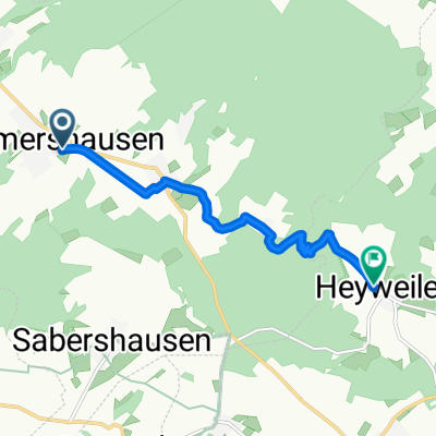 Mühlenweg, Dommershausen nach K 31, Beltheim
