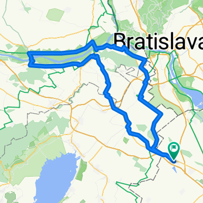 Route in Hegyeshalom