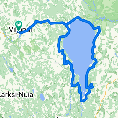 Route to Viljandi Raudteejaam