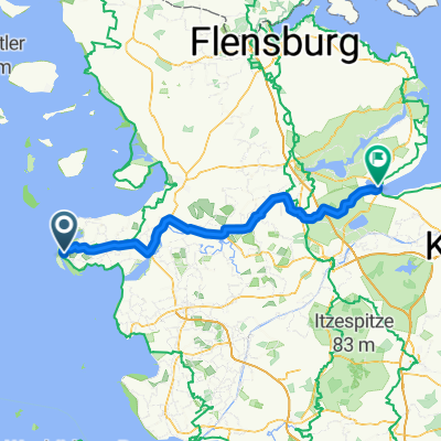 Am Kurpark nach Bachstraße 6A