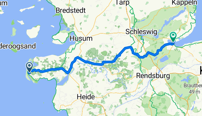 Am Kurpark nach Bachstraße 6A