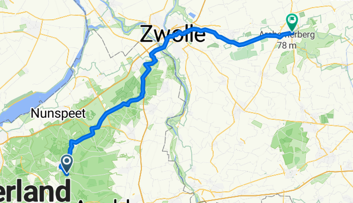 Apeldoornseweg naar Voorbrug