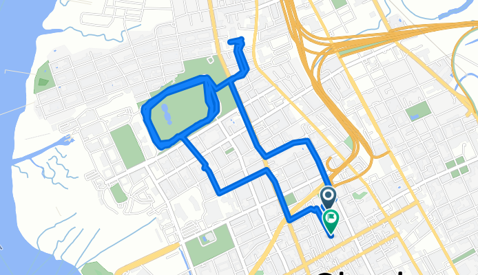 Ashe Street to Ashe Street