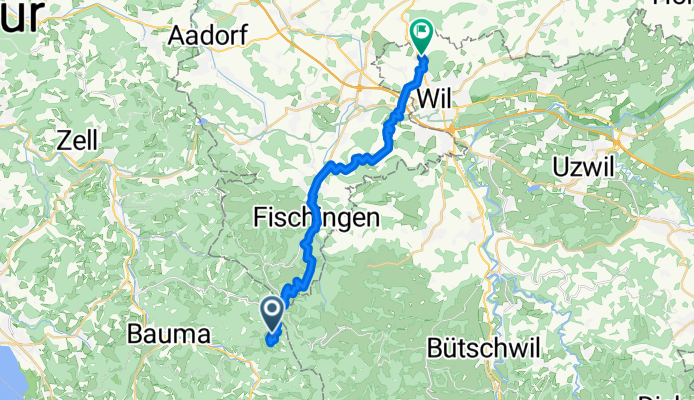 From Fischenthal to Wil SG
