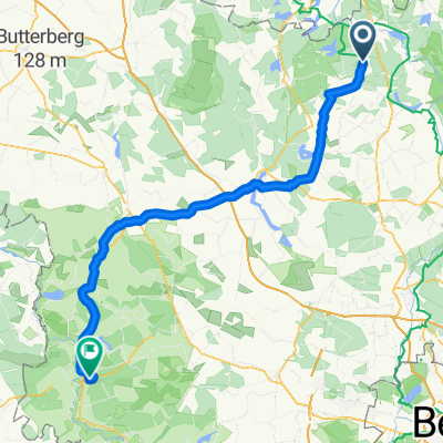 Seestraße, Großwoltersdorf nach Dunckerplatz, Rathenow