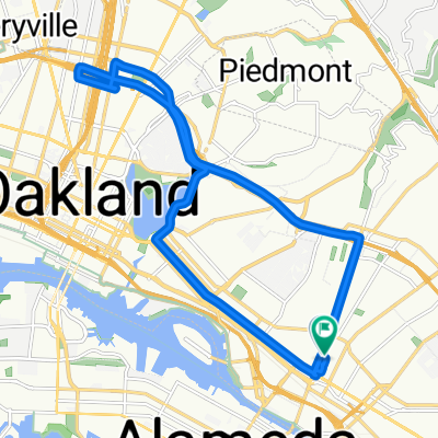 33rd Ave, Oakland to 33rd Ave, Oakland