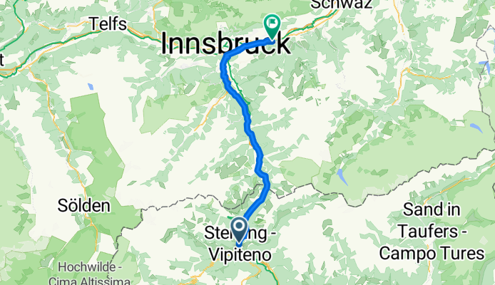 Sterzing - Hall in Tirol
