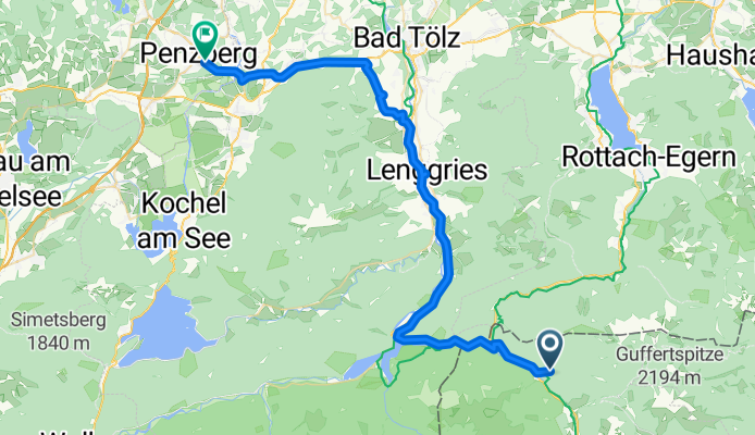 Achenkirch - Penzberg