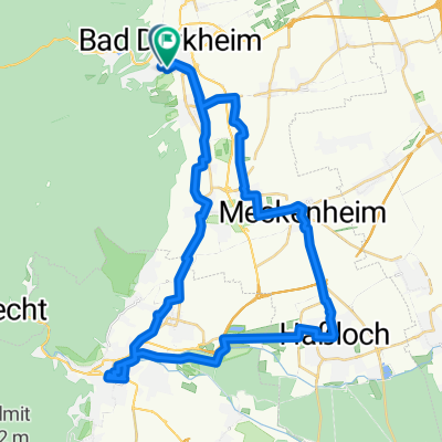 Mozartstraße, Bad Dürkheim nach Seebacher Straße, Bad Dürkheim