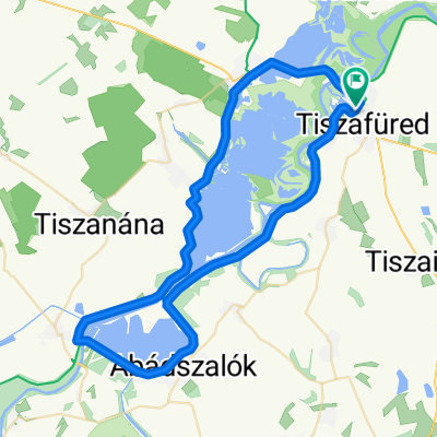 Húszöles út, Tiszafüred - Húszöles út, Tiszafüred