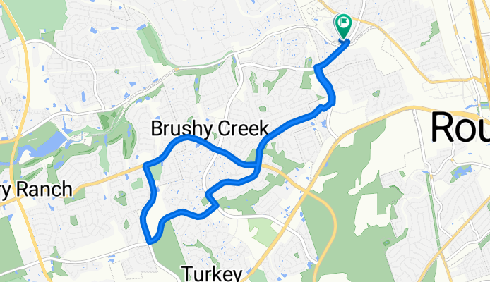 Zimmerman Ln, Round Rock to Zimmerman Ln, Round Rock