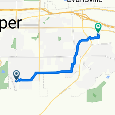 S Jefferson St, Casper to E Second St, Casper