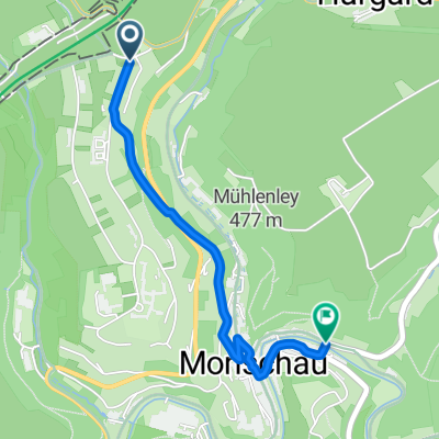 Hilgershof nach Eschbachstraße