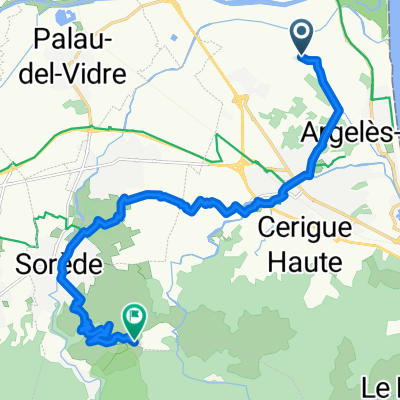 Himalaya Route nach Ermitatge del Castell