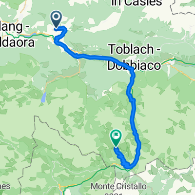 Unterrainer Straße, Welsberg-Taisten nach Toblach