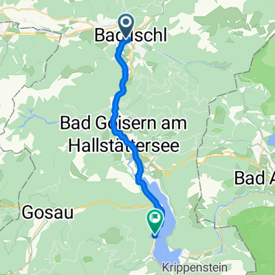Ischl to Hallstadt