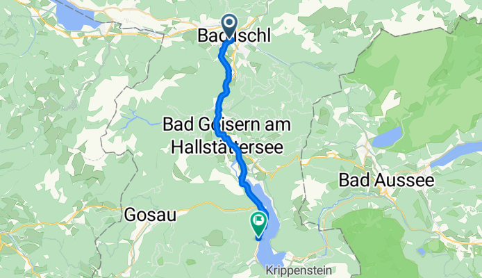 Ischl to Hallstadt