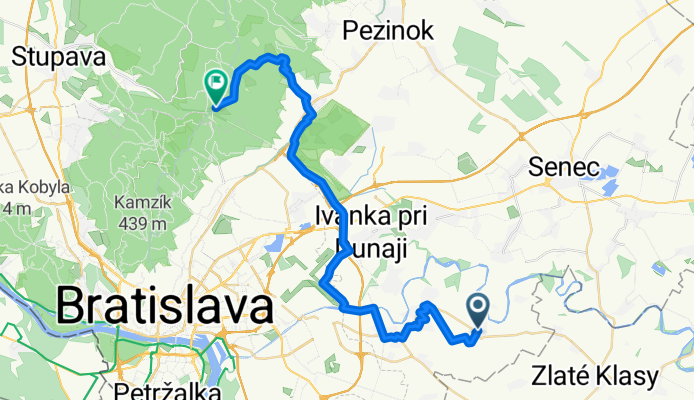 Agátová do Biely Kríž