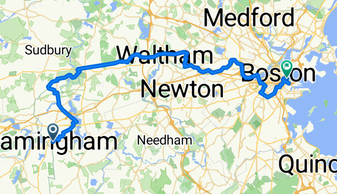 Framingham - Boston